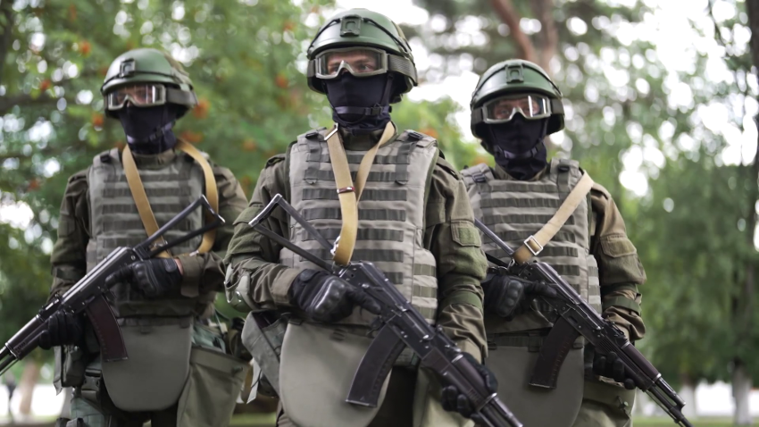 Отряд спецназначения внутренних войск «Буран» преобразован в отдельную воинскую часть