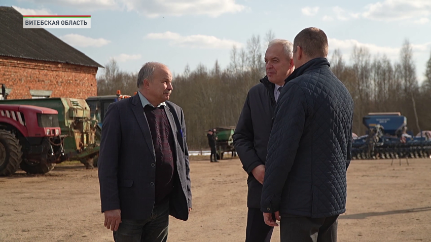 Игорь Сергеенко оценил подготовку к посевной кампании в Витебской области