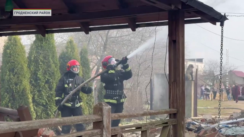 В жилом доме Гродненского района произошла вспышка газовоздушной смеси
