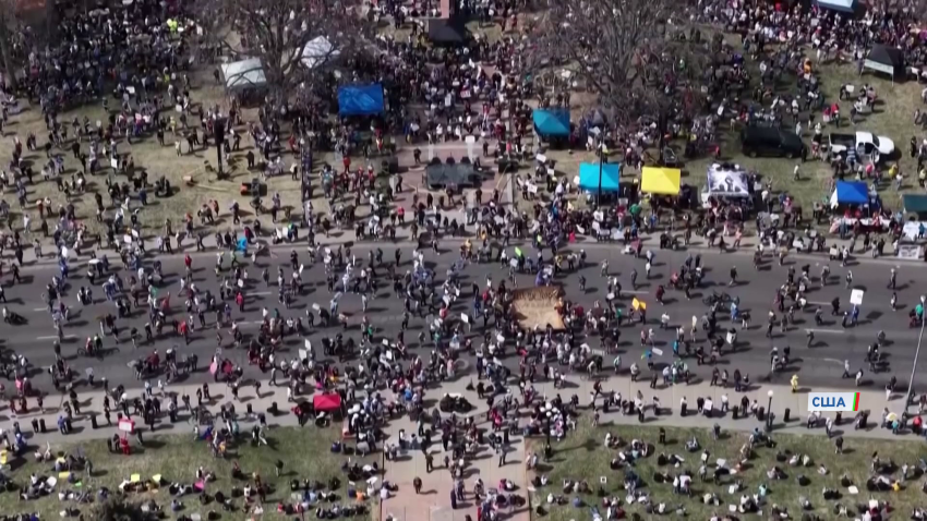 В совокупности в Штатах прошло более 3 тысяч протестных акций