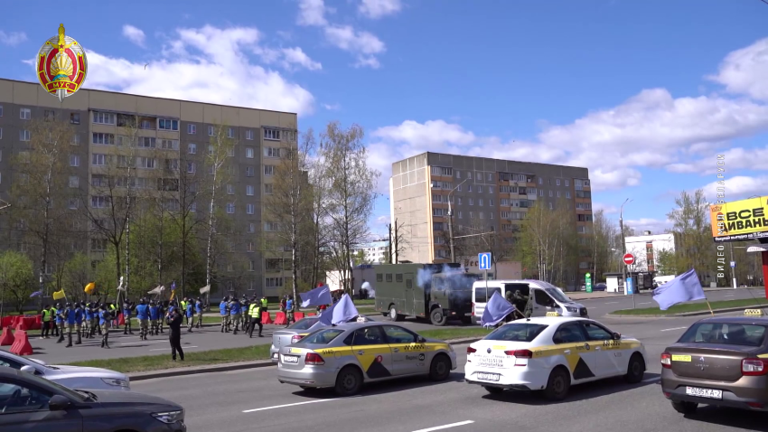 Командно-штабные учения МВД прошли в Витебске 