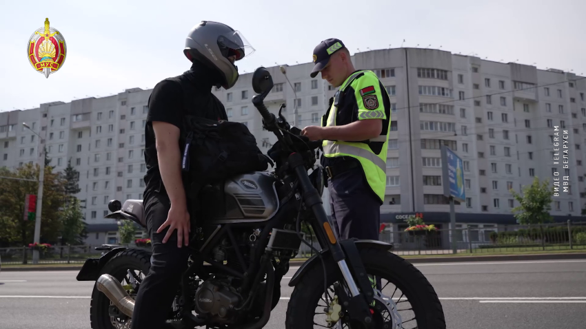 Госавтоинспекция проводит республиканскую профилактическую акцию «Мотоциклист»