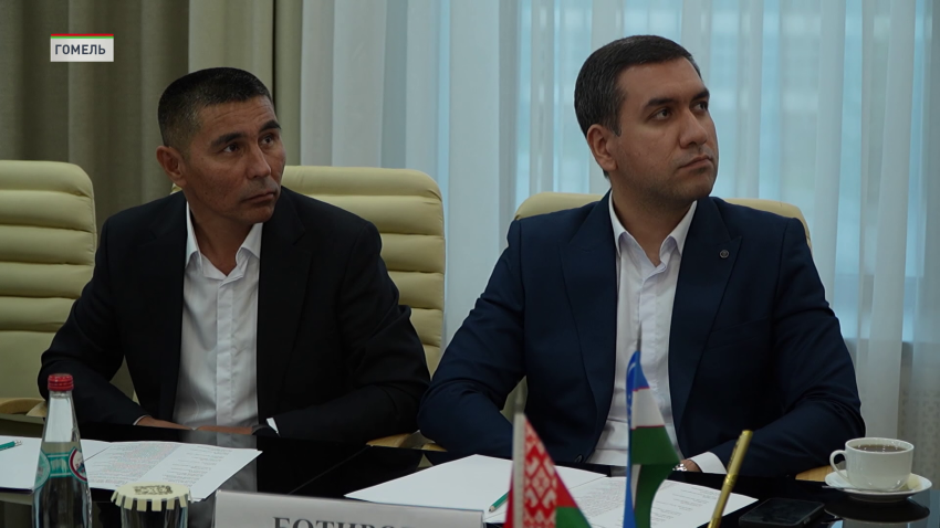 Крупко провел встречу с делегацией Навоийской области Узбекистана