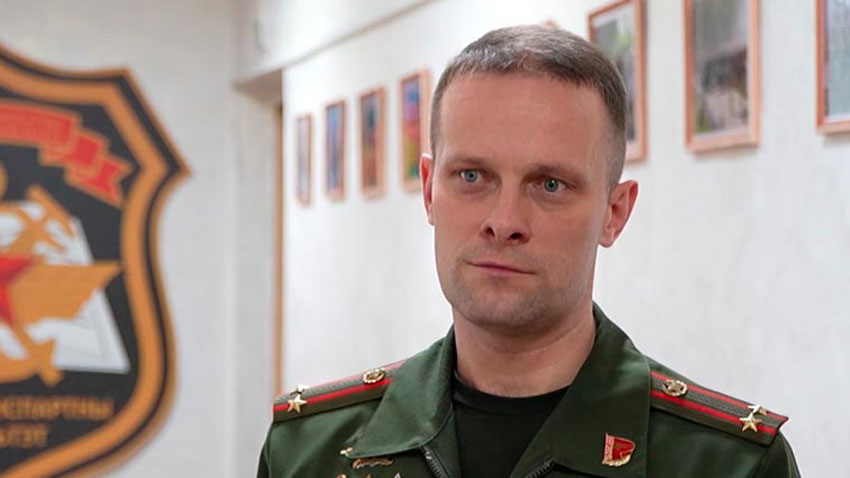 Евгений Виниченко, заместитель начальника военно-транспортного факультета Белорусского государственного университета транспорта, делегат VII Всебелорусского народного собрания