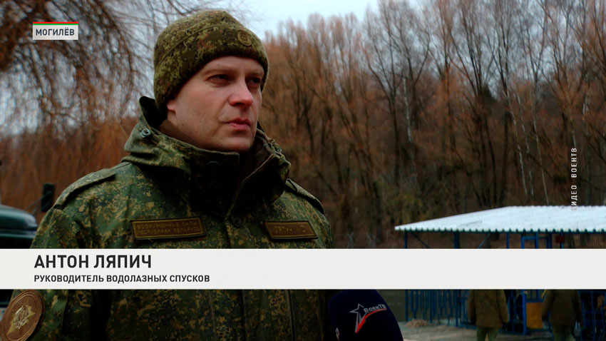 Антон Ляпич, руководитель водолазных спусков