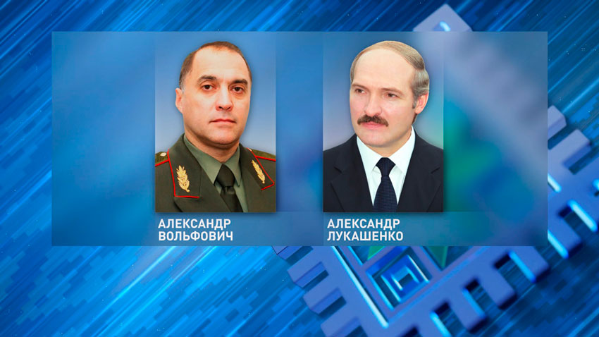 Вольфович доложил Лукашенко об особенностях и промежуточных итогах проверки боеготовности Вооружённых Сил