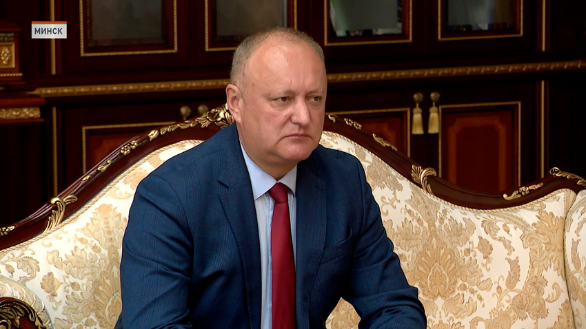 Игорь Додон, председатель партии социалистов Республики Молдова