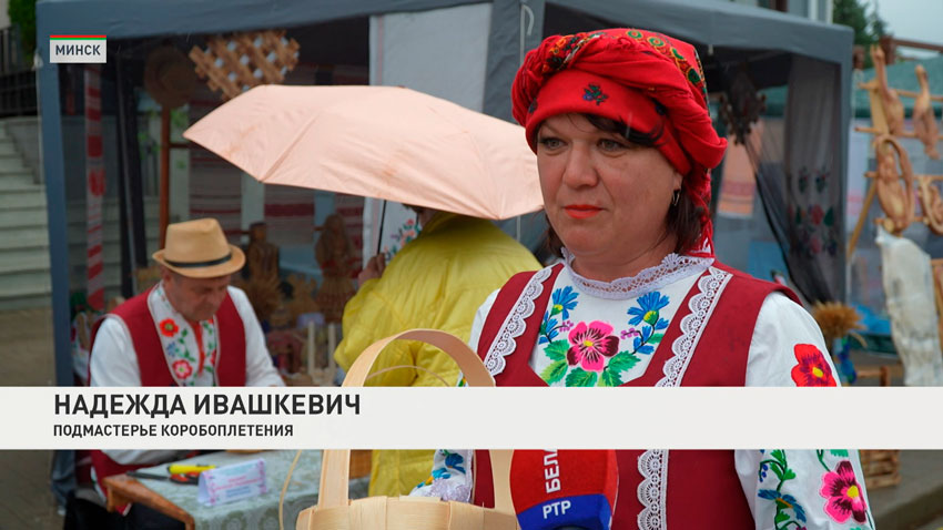 Надежда Ивашкевич, подмастерье коробоплетения