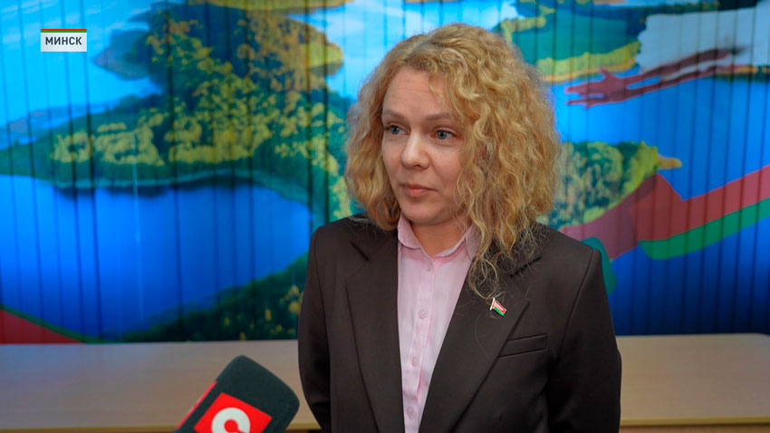 Алеся Игнатова, начальник управления издательской и полиграфической деятельности Министерства информации Беларуси