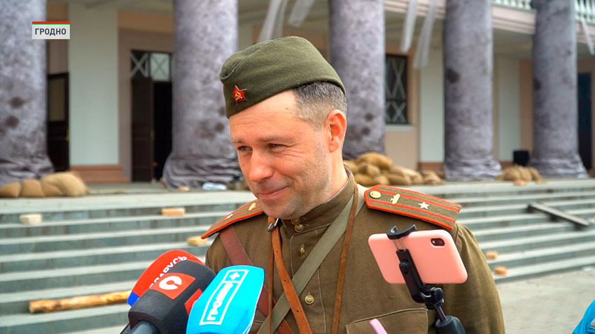 Владимир Колот, руководитель военно-исторического клубного объединения «Честь мундира»