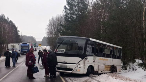 В Борисовском районе произошла авария