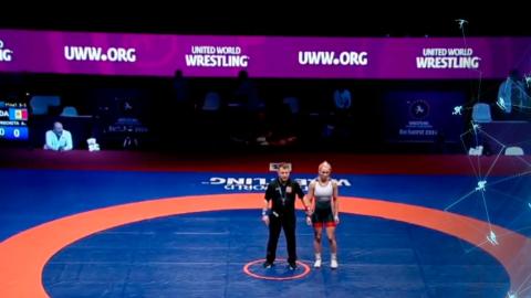 Алеся Гетманова принесла третью награду Чемпионата Европы по борьбе