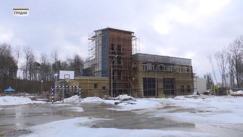 Новое пожарное депо возводят в Гродно
