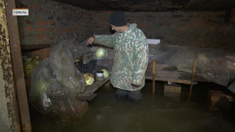 В Гомельской области продолжаются паводки.