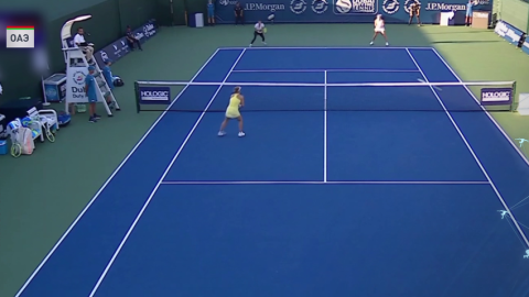 Александра Саснович и Лаура Зигемунд произвели мини-фурор на теннисном турнире