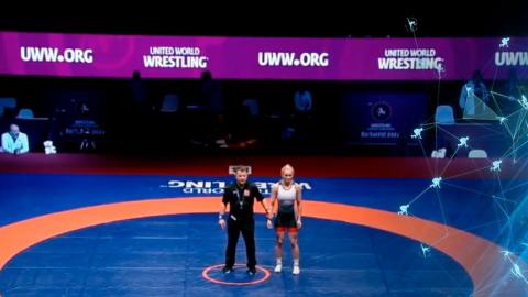Белоруска Алеся Гетманова стала бронзовым призером чемпионата Европы по борьбе