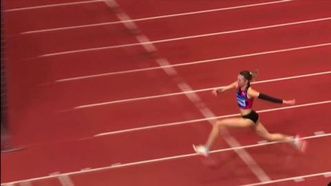 Белоруска Виолетта Скворцова завоевала золото на чемпионате России по легкой атлетике в помещении