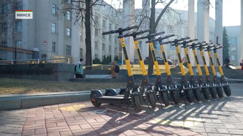 Сезон шерингового электротранспорта стартовал в Беларуси