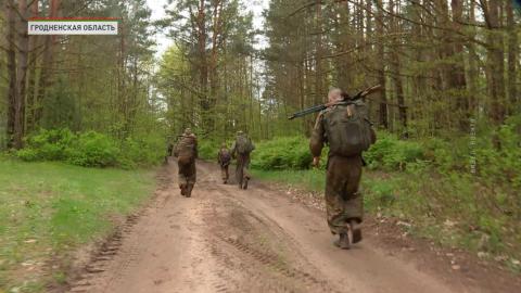 Под Гродно прошли соревнования среди разведгрупп Вооружённых Сил Беларуси