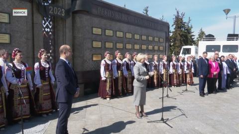 В Минске открыли обновленную Республиканскую доску почета