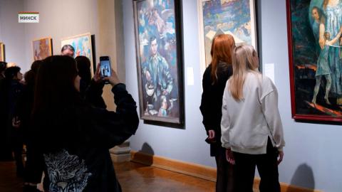 В Национальном художественном музее состоялось открытие выставки «Отечеству служим»