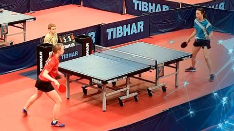 Мещанская и Шутов выиграли золото на турнире по настольному теннису в Ереване