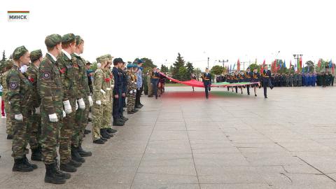 В Минске открылся второй слёт военно-патриотических клубов