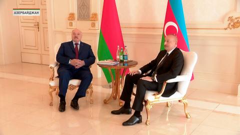 Встреча Президентов прошла во дворце азербайджанского лидера «Загульба»