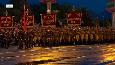 В Минске прошла генеральная репетиция парада в ознаменование Дня Независимости Республики Беларусь