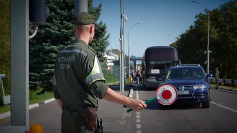 За последние сутки количество ожидающих въезда в Польшу автобусов, в пункте пропуска Брест, увеличилось до 108