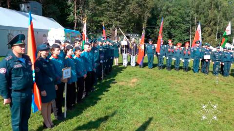 Завершились учебно-полевые сборы военно-патриотических клубов МЧС