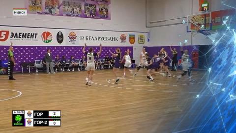 «Горизонт» обыграл «Горизонт-2» и вышел на первое место в чемпионате страны по баскетболу среди девушек