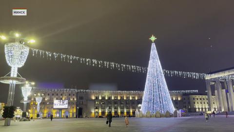 10 декабря в Минске яркими огнями засияет главная елка