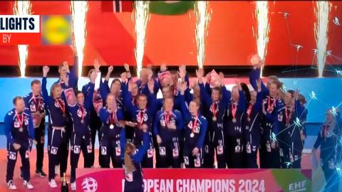 Женская сборная Норвегии – чемпион Европы – 2024 по гандболу