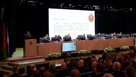 Кубраков: за последние 10 лет уровень преступности в Беларуси достиг минимального показателя