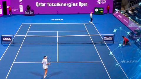 Азаренко уступила в первом круге турнира WTA-1000 в Дохе