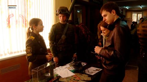 В Военной академии Беларуси прошёл день открытых дверей