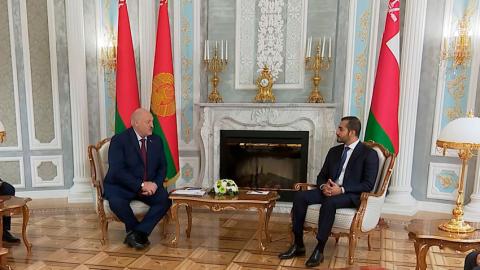Лукашенко на встрече с наследным принцем Омана: мы стали не просто партнёрами, а уже друзьями