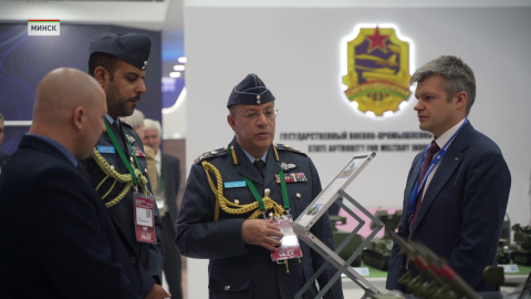 Военно-техническая выставка MILEX-2025 проходит в Минске