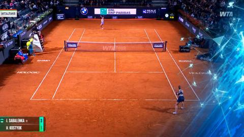Арина Соболенко стала четвертьфиналисткой турнира WTA-1000 в Риме