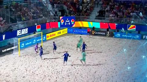 Сборная Беларуси по пляжному футболу с победы стартовала на чемпионате мира