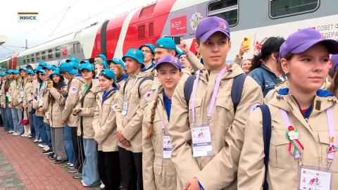 «Поезд Памяти» прибыл в Минск