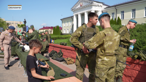Патриотическая акция «Марш Победы» завершилась 7 июня в Смолевичах