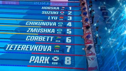 Алина Змушко вышла в финал ЧМ на 200-метровке брассом
