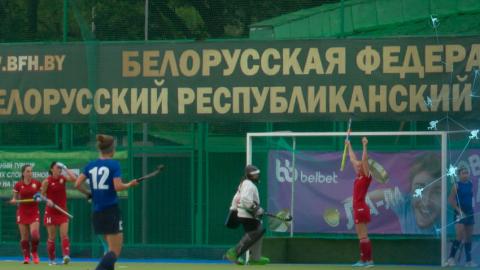 Основные сборные Беларуси и России одержали  победы на Кубке сильнейших по хоккею на траве