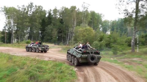 Военкор-2025. Журналисты белорусских СМИ участвуют в тактико-специальном учении