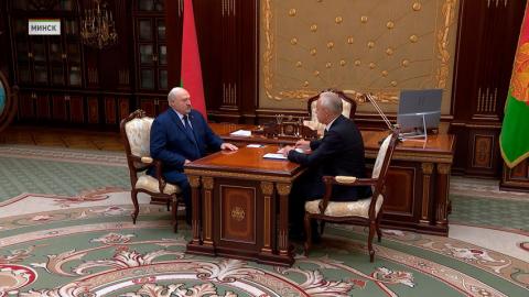 Лукашенко обсудил с Сергеенко работу Палаты представителей и планы на новую сессию
