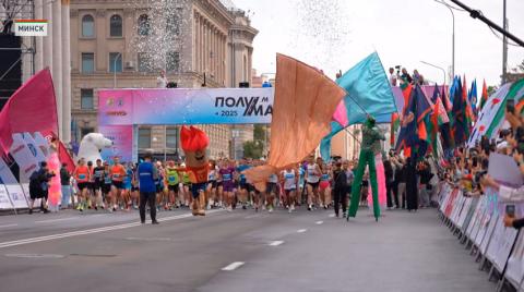 Самый массовый забег года провели в столице