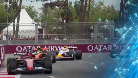 Ферстаппен лидировал на уличной трассе в Баку и принёс Red Bull очередную победу