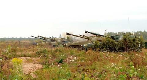 На Борисовском полигоне проходят занятия по специальной подготовке с боевой стрельбой